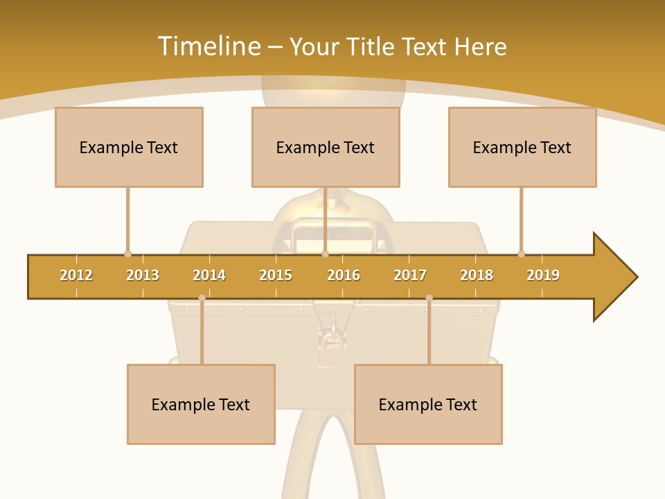 Person Presentation Illustration PowerPoint Template