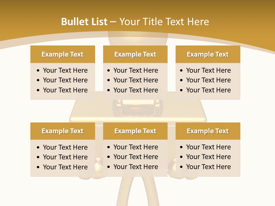 Person Presentation Illustration PowerPoint Template