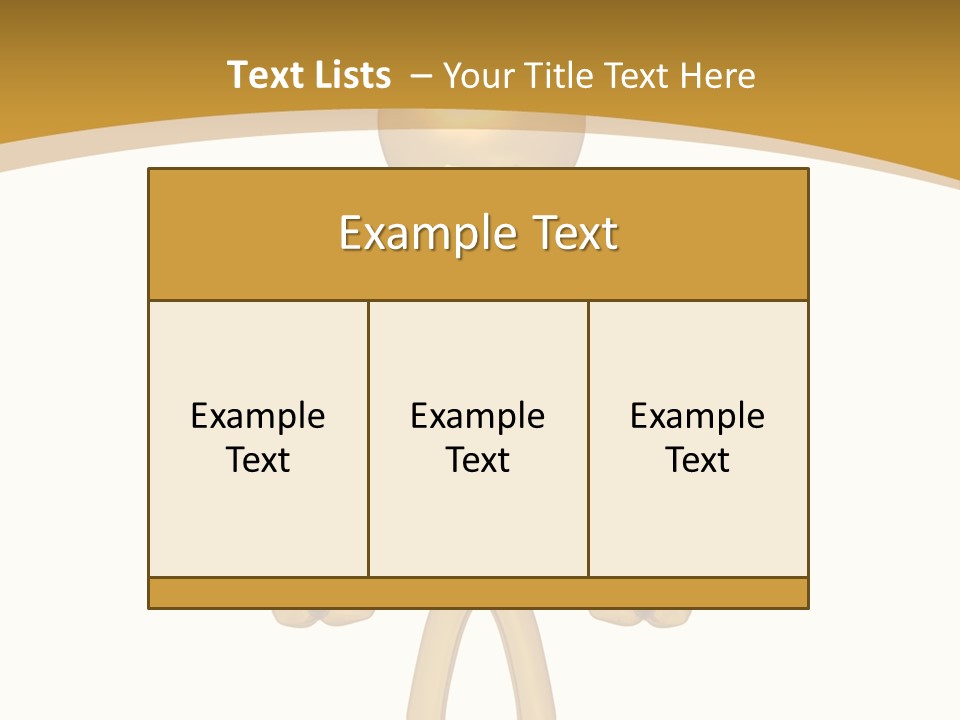 Person Presentation Illustration PowerPoint Template