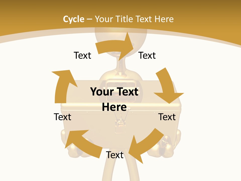 Person Presentation Illustration PowerPoint Template