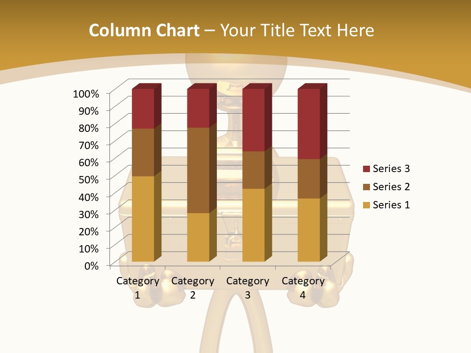 Person Presentation Illustration PowerPoint Template