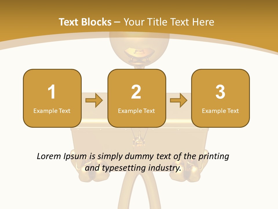 Person Presentation Illustration PowerPoint Template
