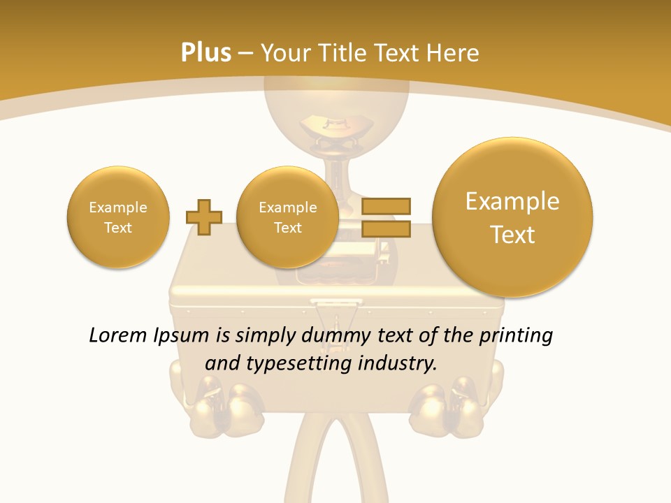 Person Presentation Illustration PowerPoint Template