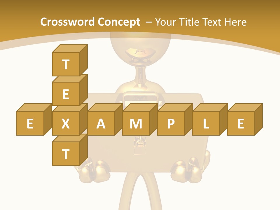 Person Presentation Illustration PowerPoint Template