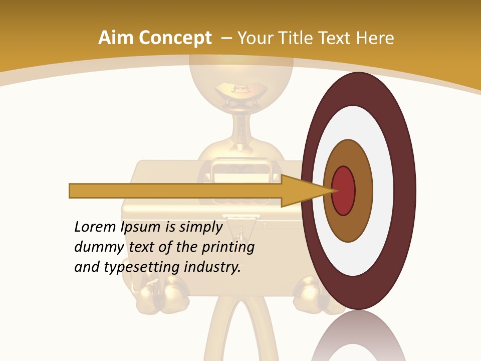 Person Presentation Illustration PowerPoint Template