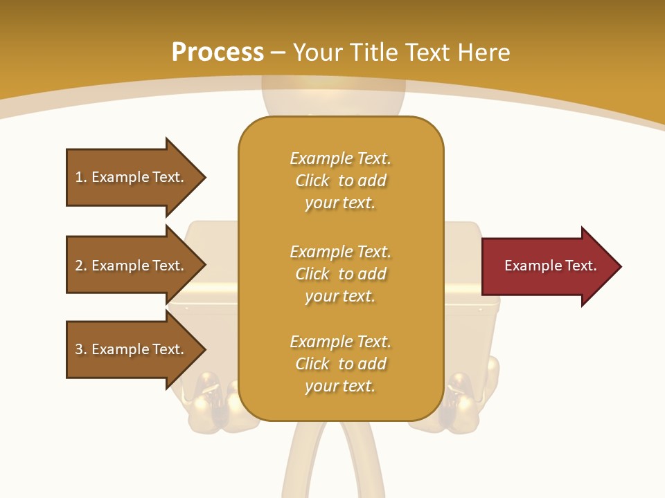 Person Presentation Illustration PowerPoint Template