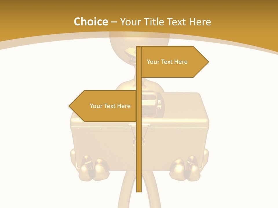 Person Presentation Illustration PowerPoint Template