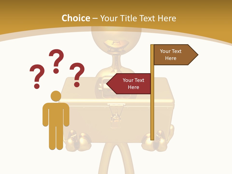 Person Presentation Illustration PowerPoint Template