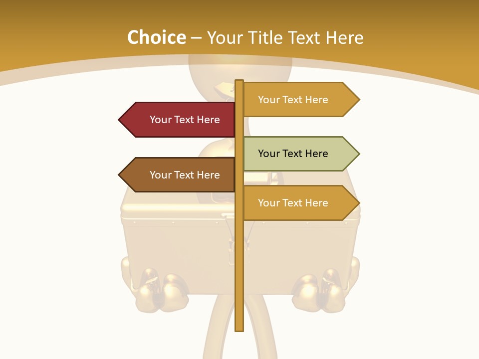 Person Presentation Illustration PowerPoint Template