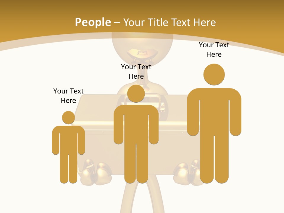 Person Presentation Illustration PowerPoint Template