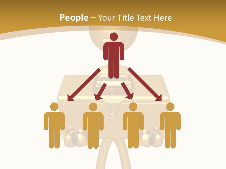 Person Presentation Illustration PowerPoint Template