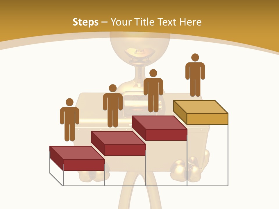 Person Presentation Illustration PowerPoint Template