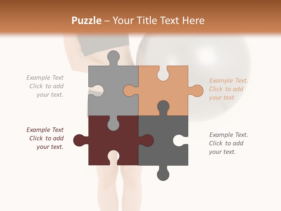 Well Being Happy Workout PowerPoint Template