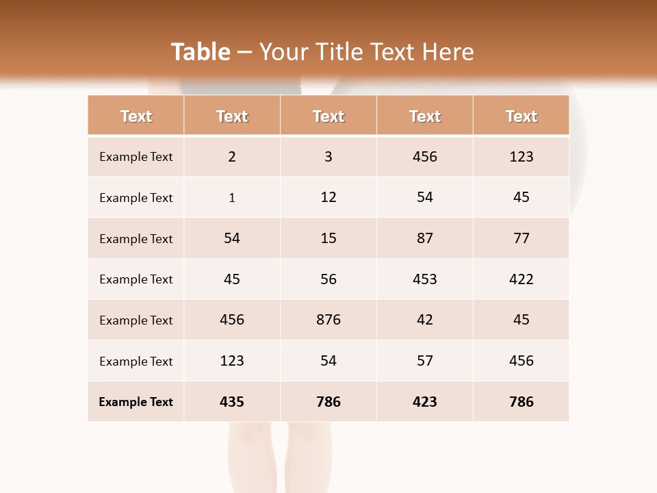 Well Being Happy Workout PowerPoint Template