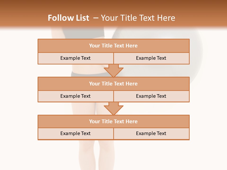 Well Being Happy Workout PowerPoint Template