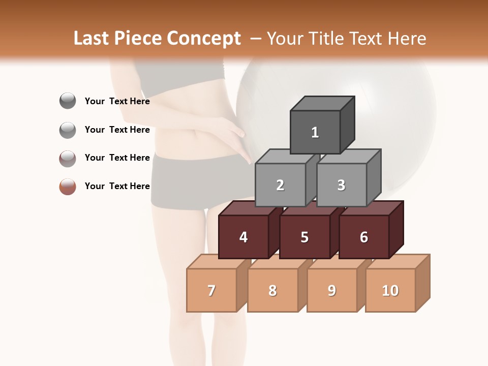 Well Being Happy Workout PowerPoint Template