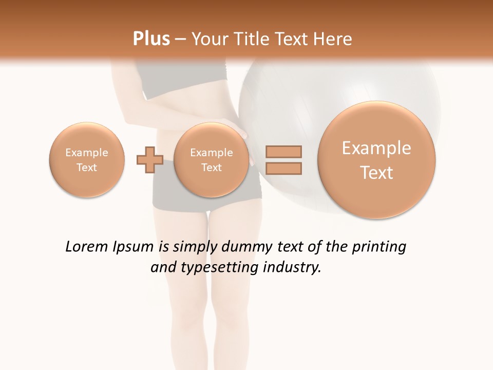 Well Being Happy Workout PowerPoint Template