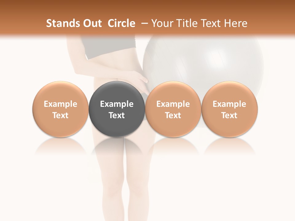 Well Being Happy Workout PowerPoint Template