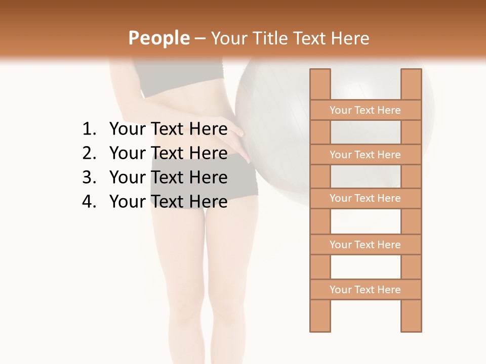 Well Being Happy Workout PowerPoint Template