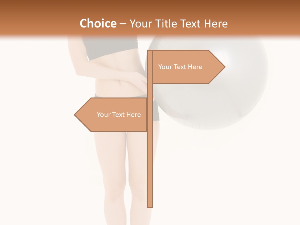 Well Being Happy Workout PowerPoint Template