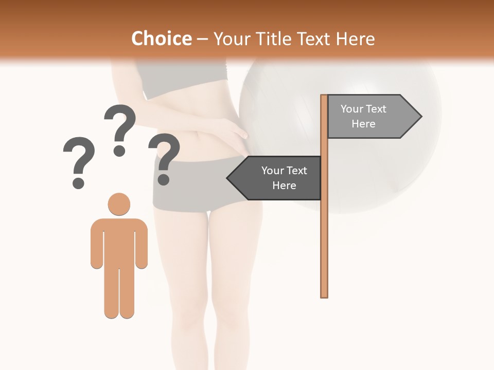 Well Being Happy Workout PowerPoint Template