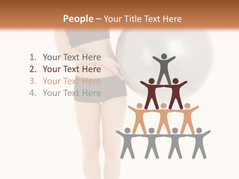 Well Being Happy Workout PowerPoint Template