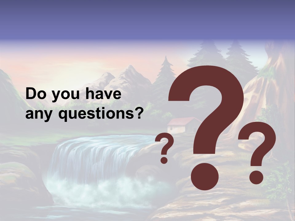 Sunset Yellow Bush PowerPoint Template