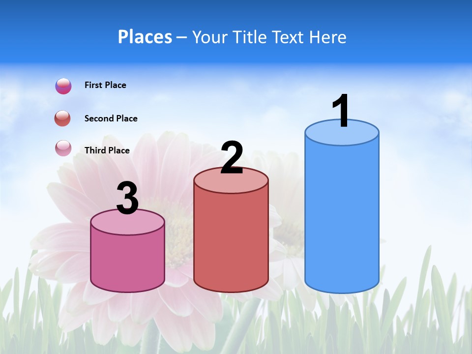 Sky Romance Close Up PowerPoint Template