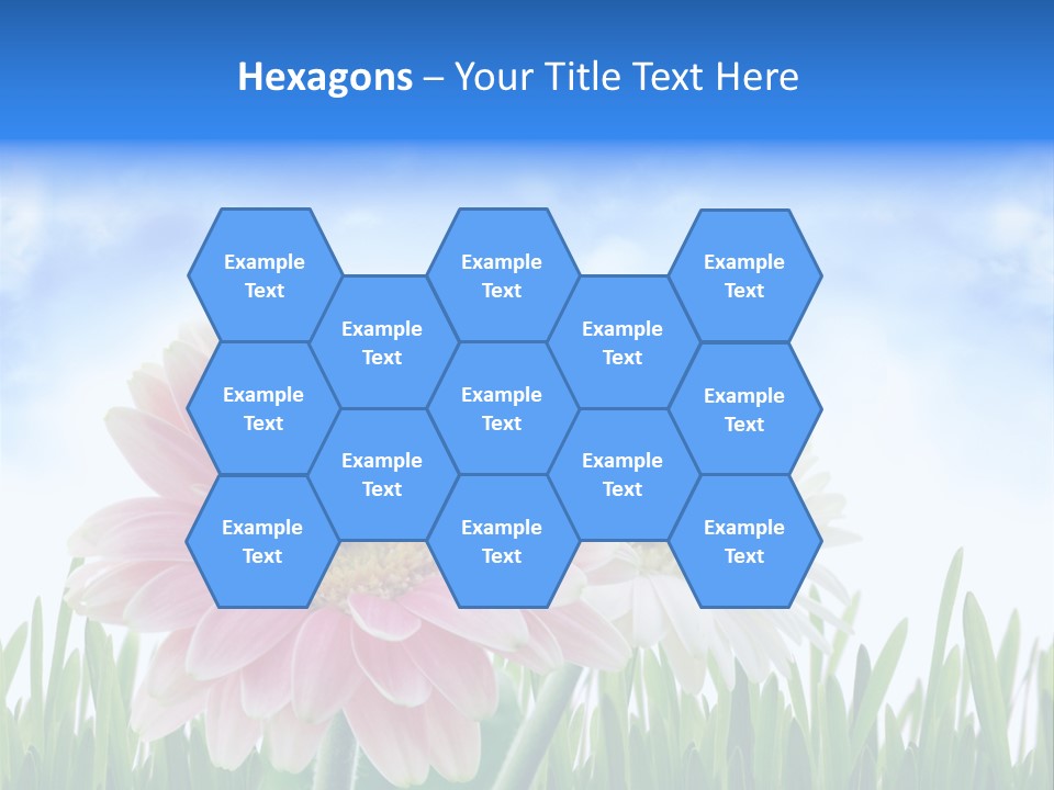 Sky Romance Close Up PowerPoint Template