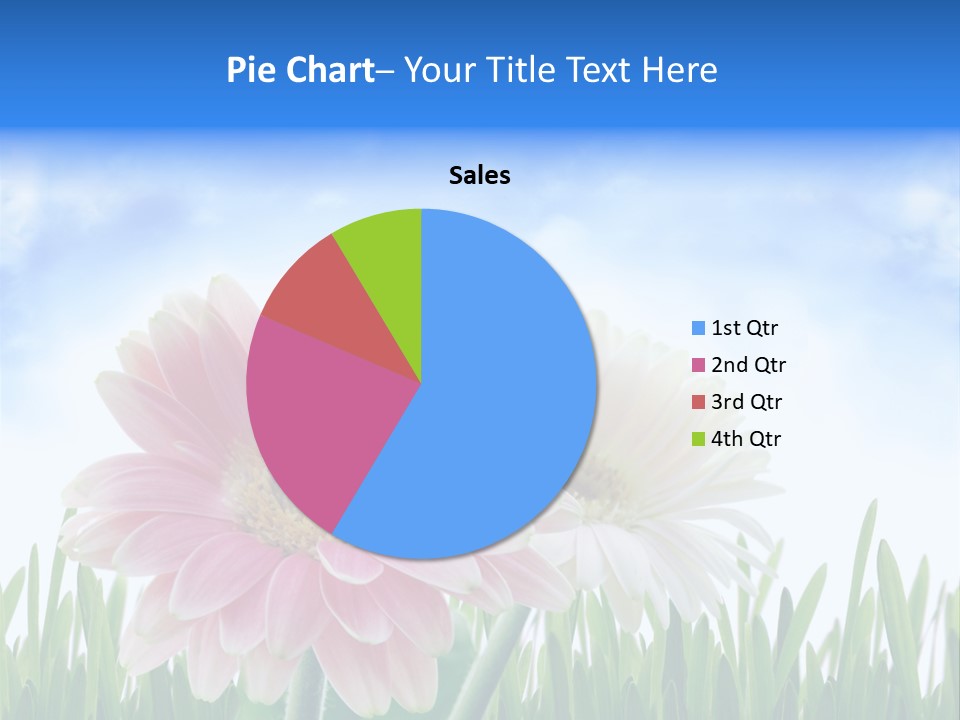 Sky Romance Close Up PowerPoint Template