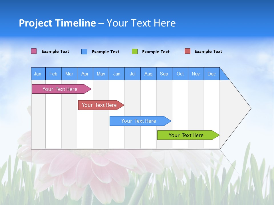 Sky Romance Close Up PowerPoint Template