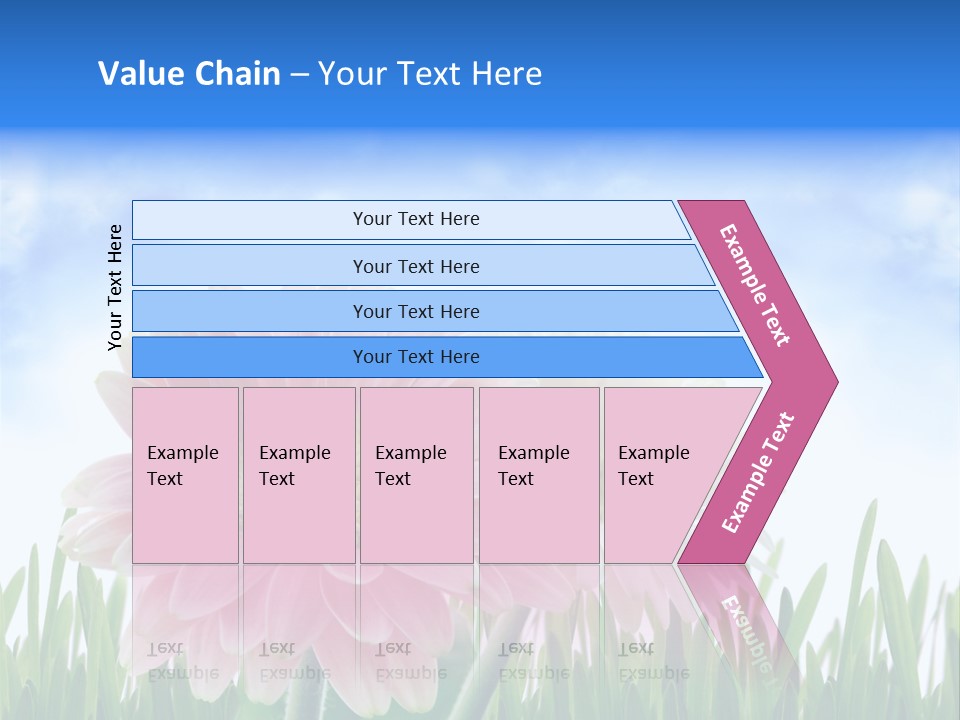 Sky Romance Close Up PowerPoint Template