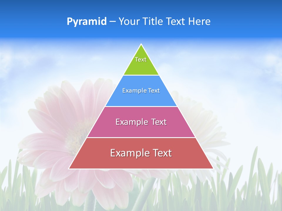 Sky Romance Close Up PowerPoint Template