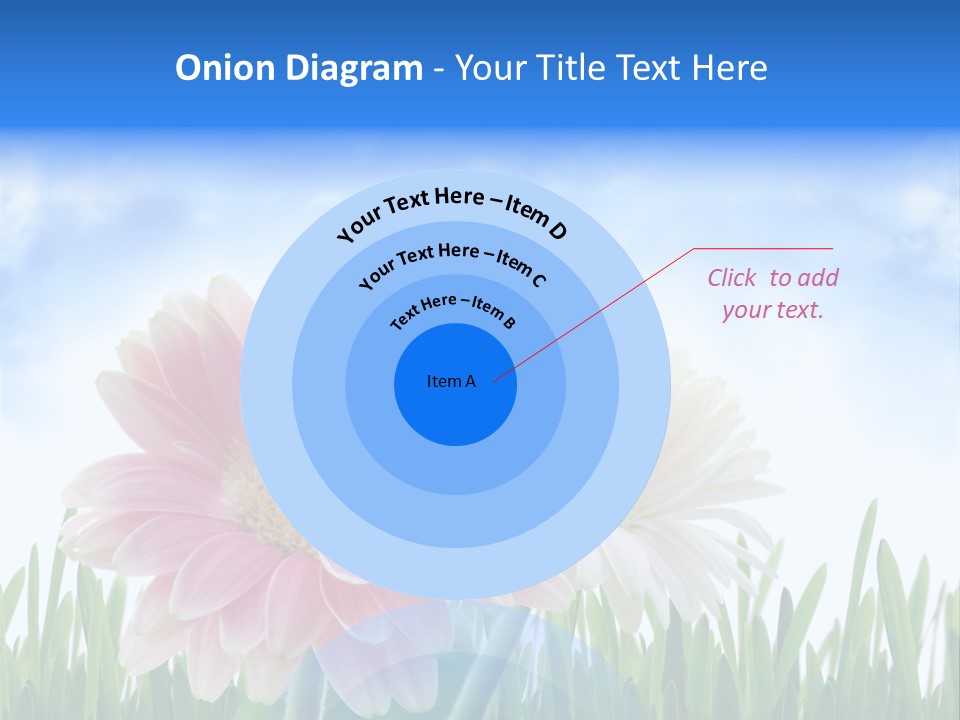 Sky Romance Close Up PowerPoint Template