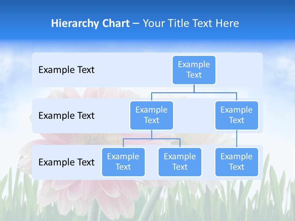 Sky Romance Close Up PowerPoint Template