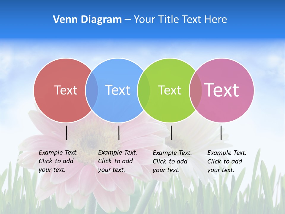 Sky Romance Close Up PowerPoint Template