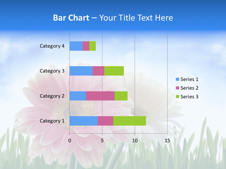Sky Romance Close Up PowerPoint Template