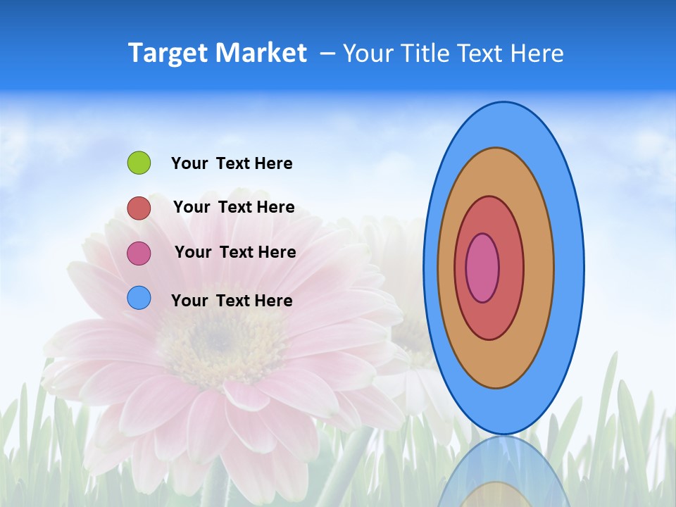 Sky Romance Close Up PowerPoint Template