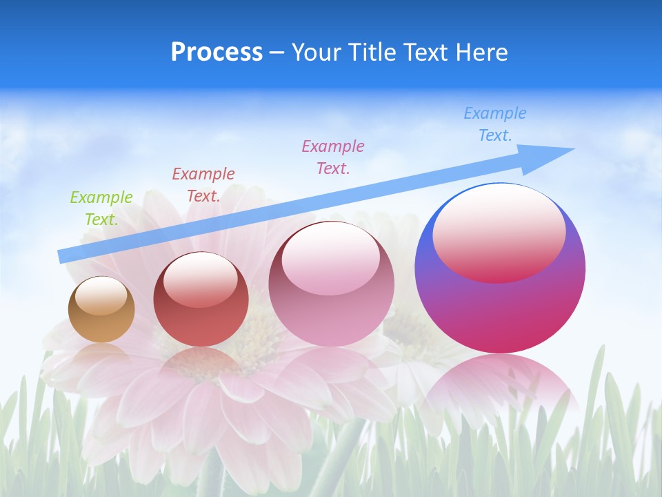 Sky Romance Close Up PowerPoint Template