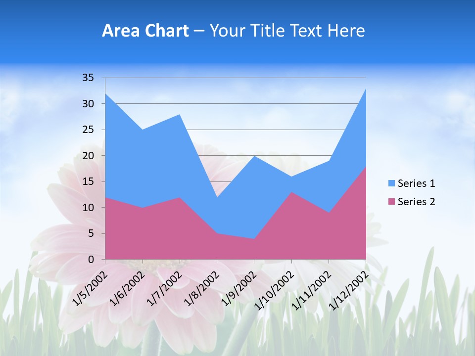 Sky Romance Close Up PowerPoint Template