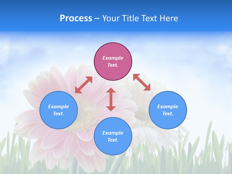 Sky Romance Close Up PowerPoint Template