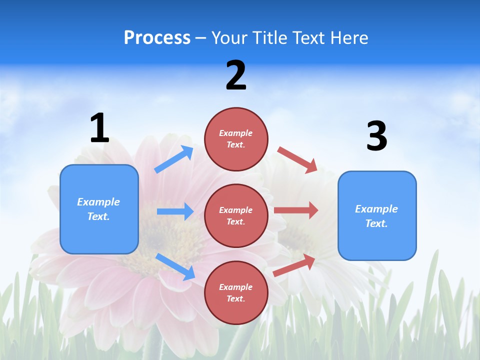 Sky Romance Close Up PowerPoint Template