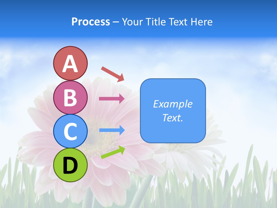 Sky Romance Close Up PowerPoint Template