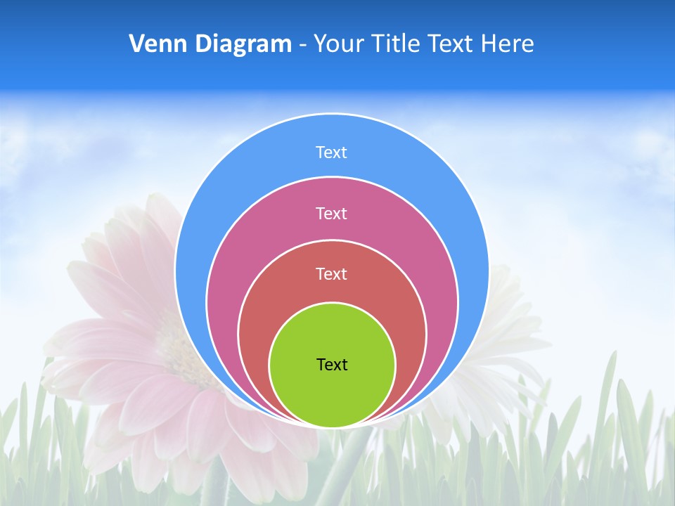 Sky Romance Close Up PowerPoint Template