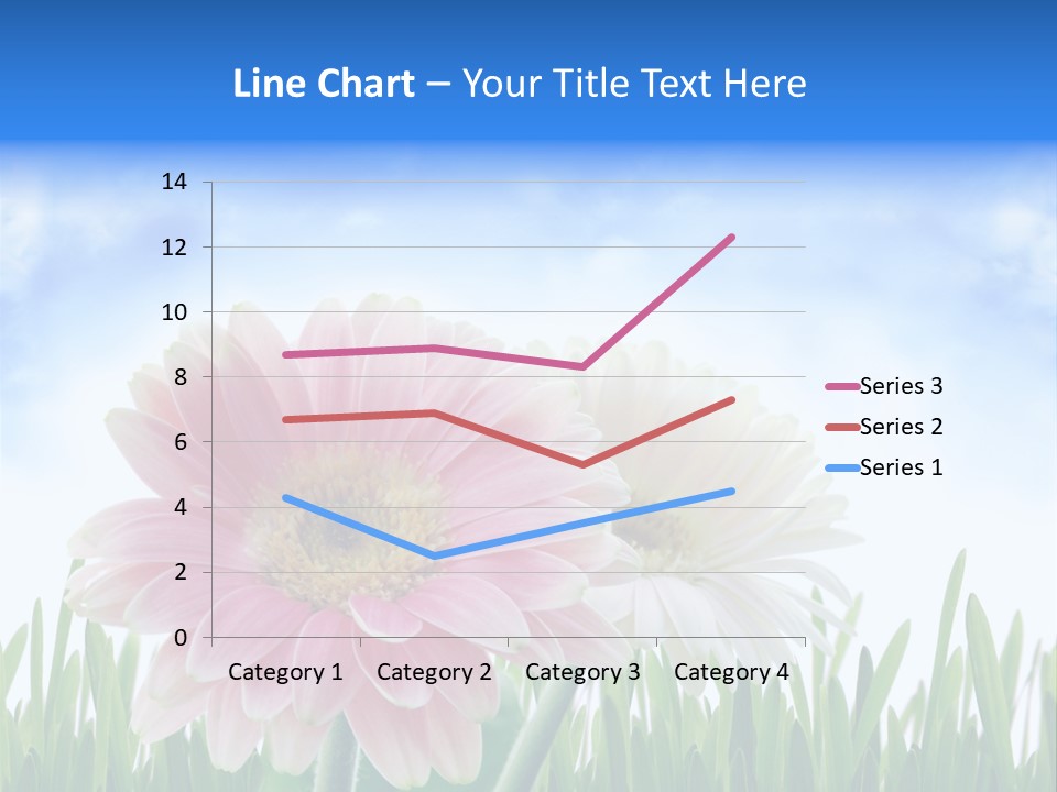 Sky Romance Close Up PowerPoint Template
