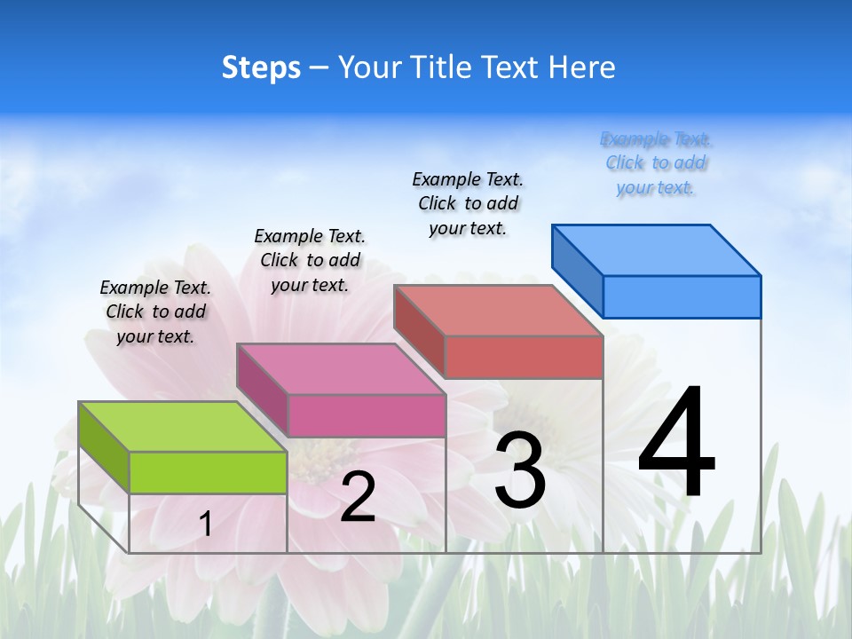 Sky Romance Close Up PowerPoint Template