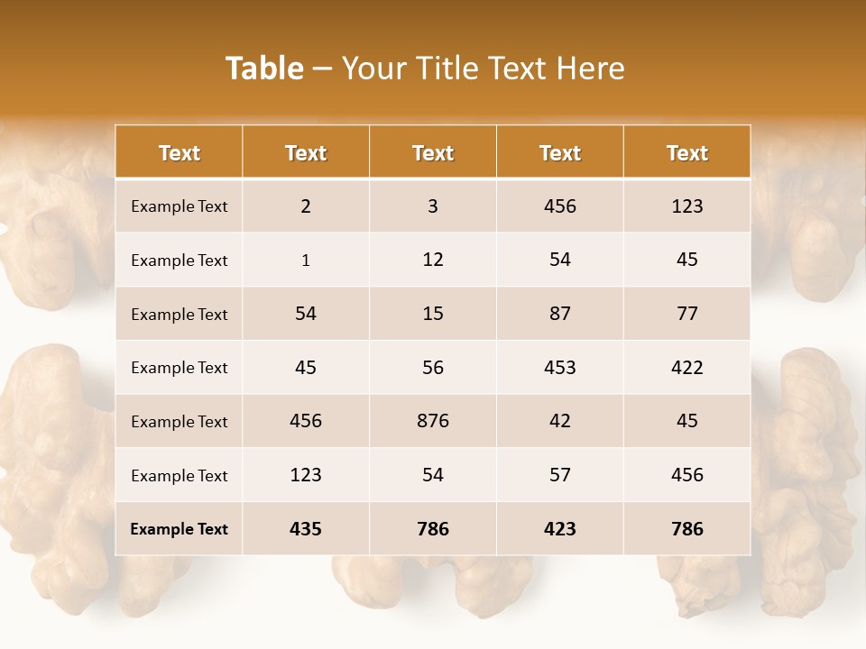 Studio Roasted Abundance PowerPoint Template