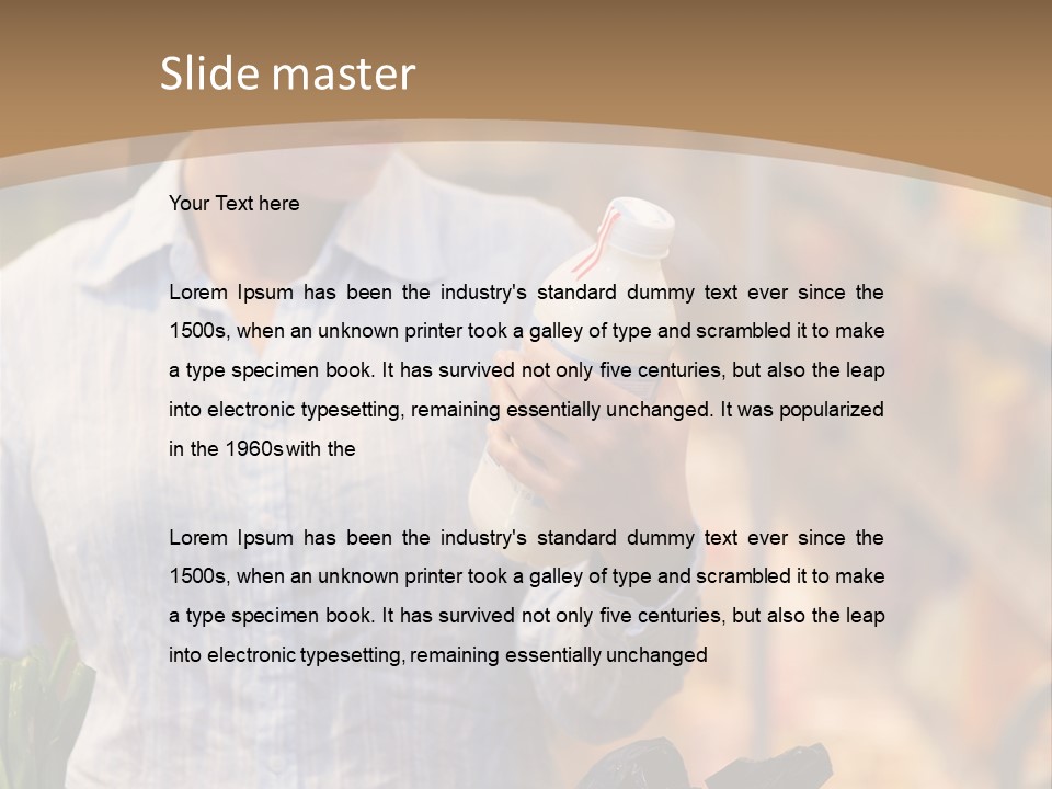 Frame Counter Teenager PowerPoint Template