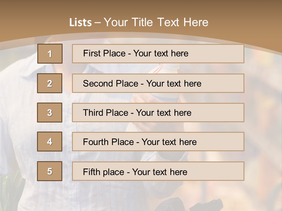 Frame Counter Teenager PowerPoint Template