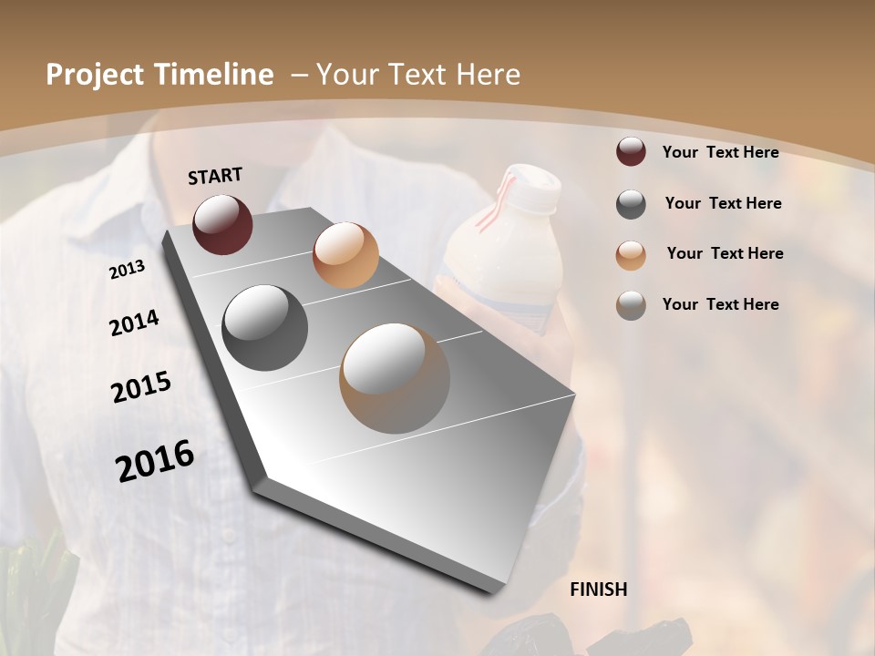 Frame Counter Teenager PowerPoint Template